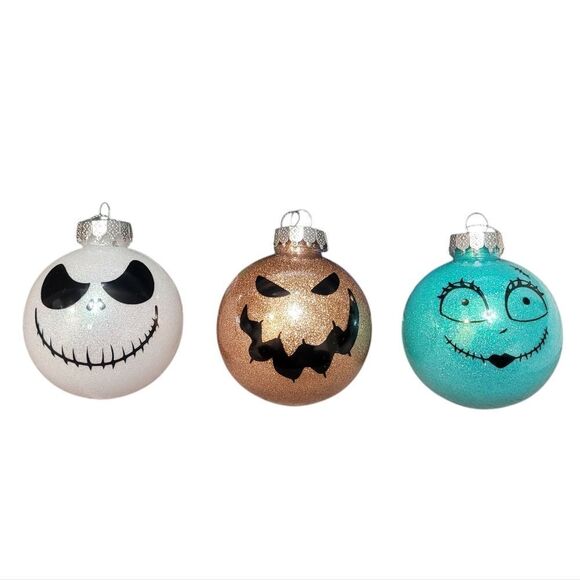 Nightmare Before Christmas Ornaments (6 Total) - Picture 1 of 5